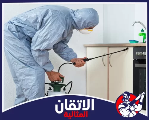 مكافحة النمل الأبيض بالدمام 0567008659 اتقان المثالية فني من شركة مكافحة حشرات بالدمام يرش خزائن المطبخ بدقة لحماية المنزل من الآفات بسرعة وأمان كامل آمن.